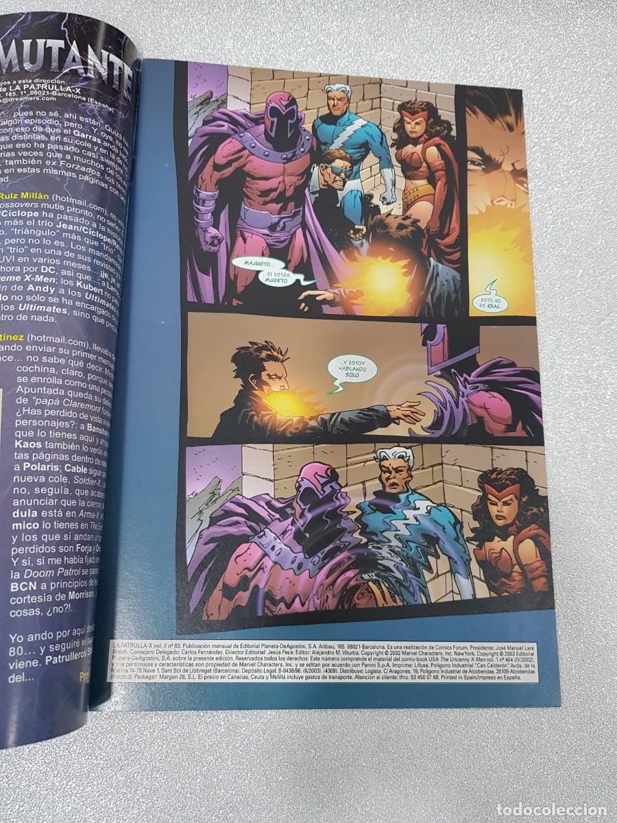C&oacute;mics: PATRULLA X FORUM MARVEL COMICS FORUM 83 - Foto 2