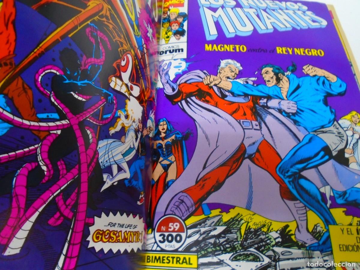C&oacute;mics: COMICS FORUM/MARVEL COMICS &rdquo;LOS NUEVOS MUTANTES&rdquo; N&ordm; 58-59-60. - Foto 2
