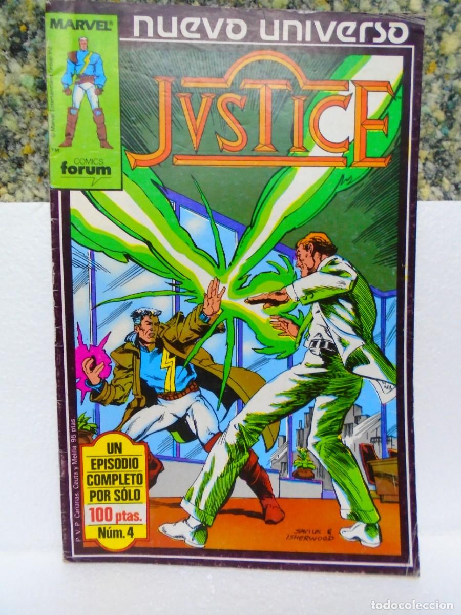 C&oacute;mics: COMICS FORUM/MARVEL COMICS &rdquo; JUSTICE&rdquo; N&ordm;4. - Foto 1