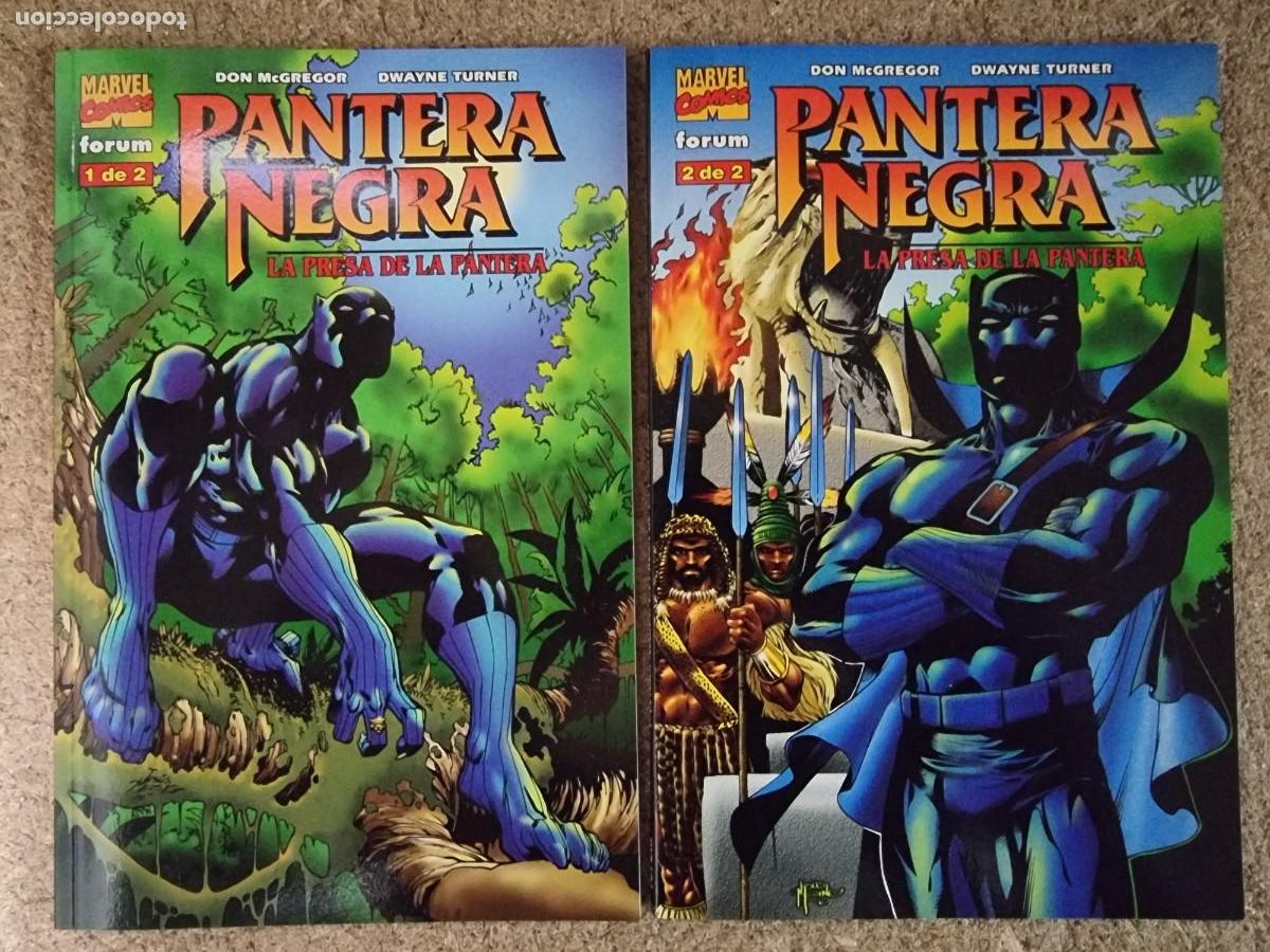 C&oacute;mics: Pantera Negra.La Presa de la Pantera.Completa 2 Tomos.Marvel.Forum - Foto 1