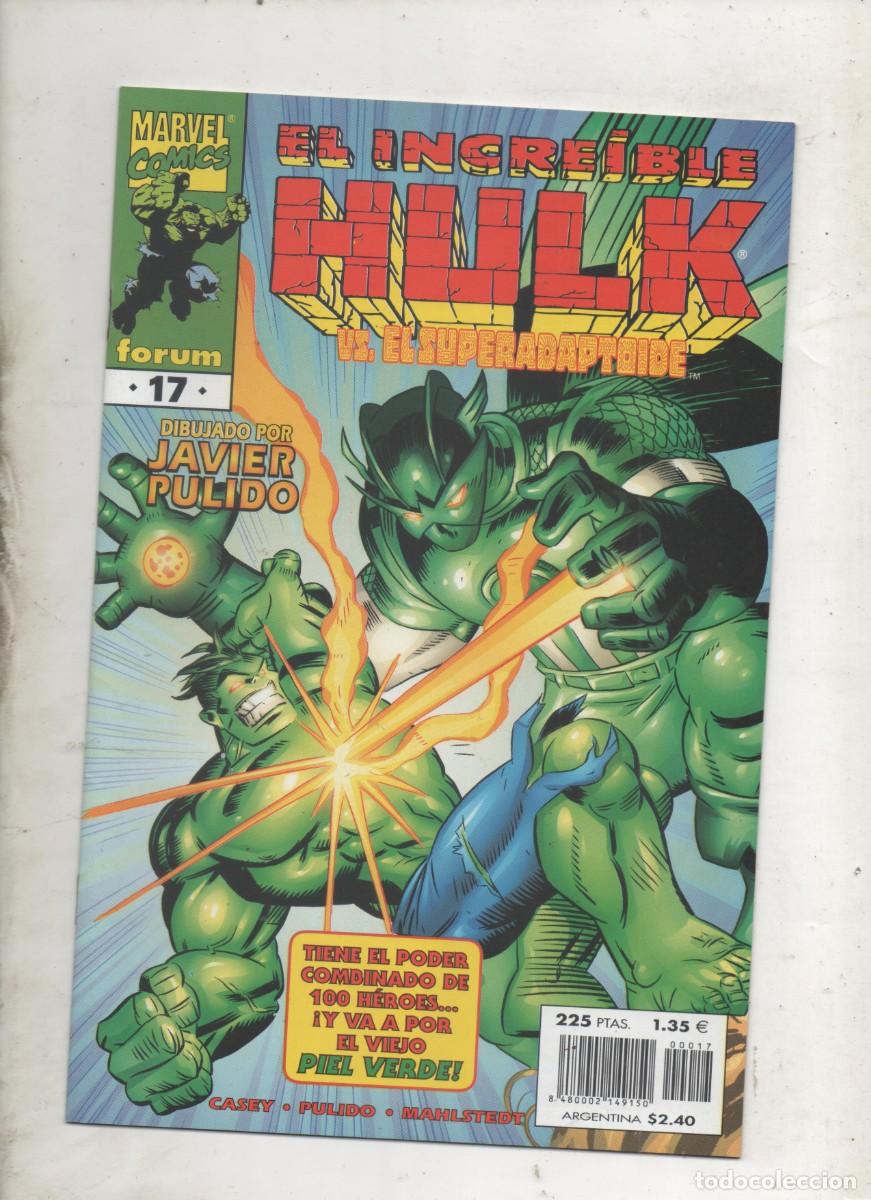 C&oacute;mics: EL INCREIBLE HULK N&ordm; 17 . FORUM -E3 - Foto 1