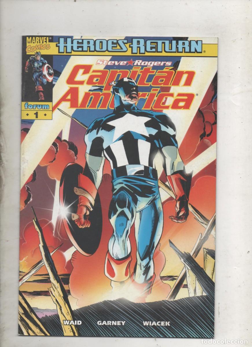 C&oacute;mics: CAPITAN AMERICA HEROES RETURN N&ordm; 1 . FORUM - E3 - Foto 1