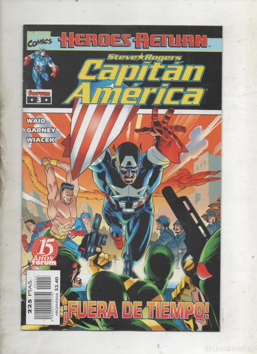 C&oacute;mics: CAPITAN AMERICA HEROES RETURN N&ordm; 3 . FORUM - E3 - Foto 1