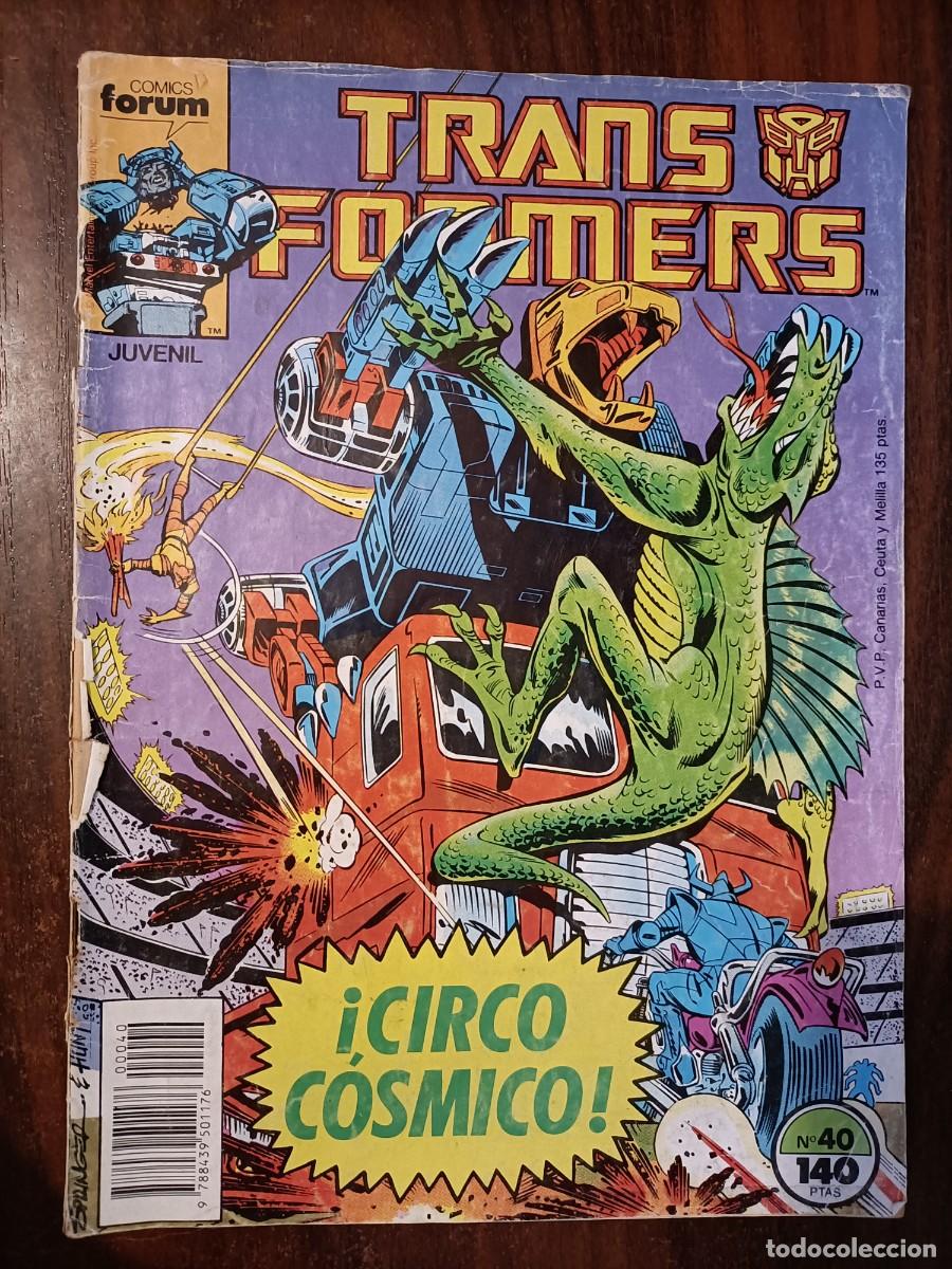 C&oacute;mics: TRANSFORMERS. CIRCO C&Oacute;SMICO. N&ordm; 40. C&Oacute;MICS FORUM. 1989 - Foto 1