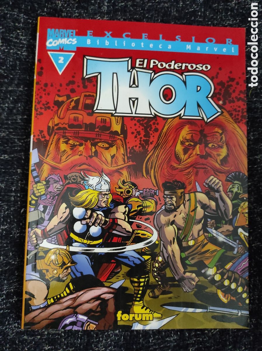 C&oacute;mics: EXCELSIOR BIBLIOTECA MARVEL - THOR N&ordm; 2 -ED. FORUM - Foto 1