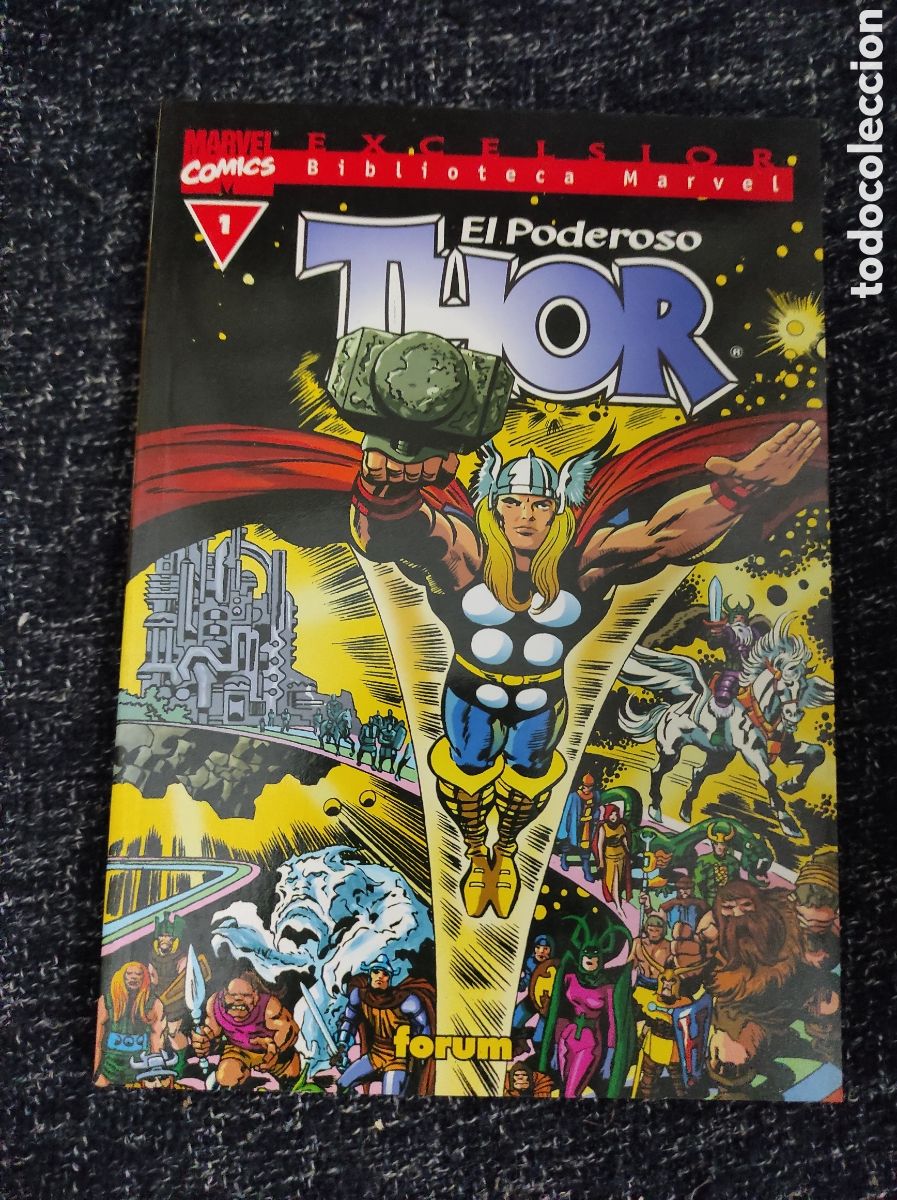 C&oacute;mics: EXCELSIOR BIBLIOTECA MARVEL - THOR N&ordm; 1 -ED, FORUM - Foto 1