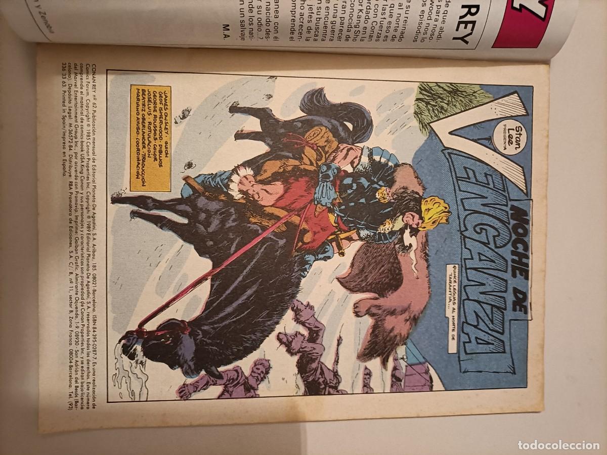 C&oacute;mics: CONAN REY. N&ordm; 62. C&Oacute;MICS FORUM. 1989 - Foto 2