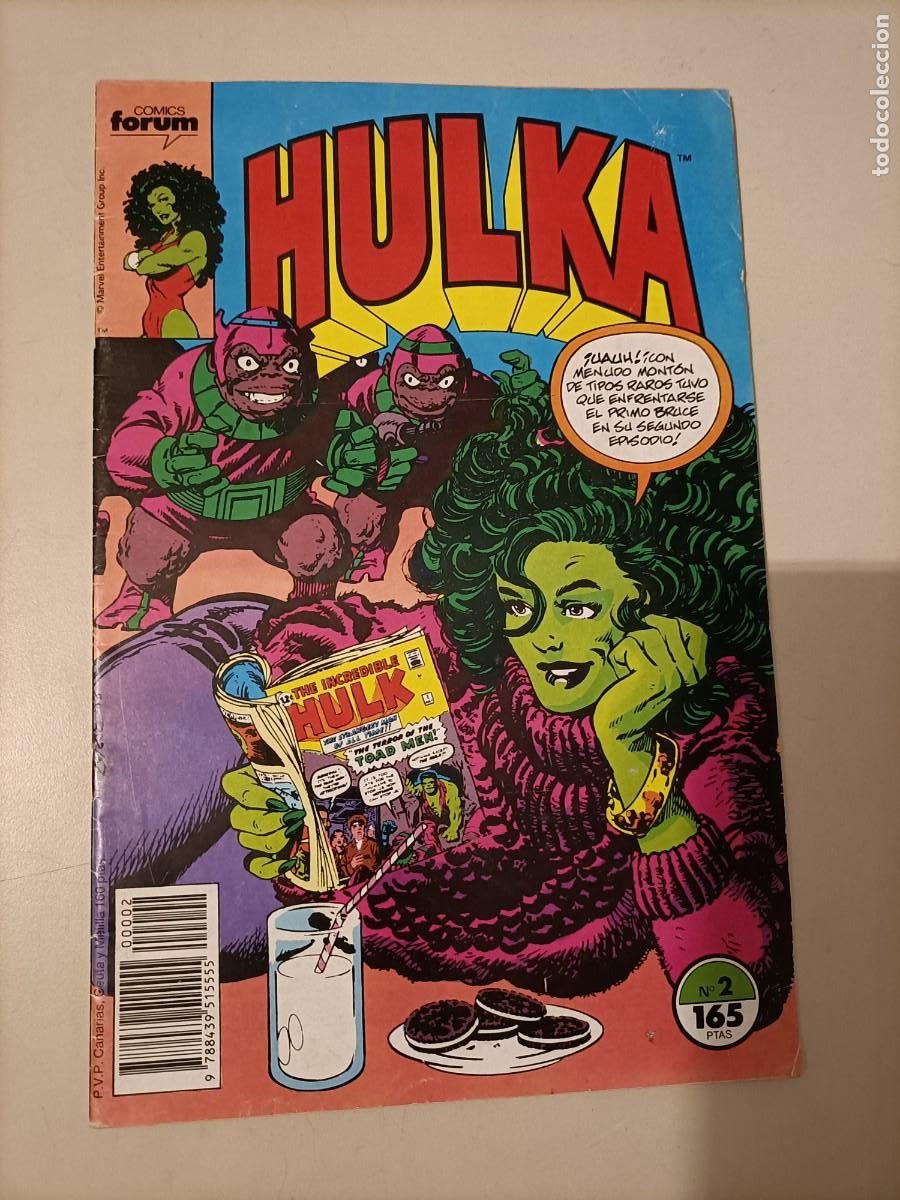 C&oacute;mics: HULKA. N&ordm; 2. MARVEL C&Oacute;MICS. C&Oacute;MICS FORUM. 1990 - Foto 1