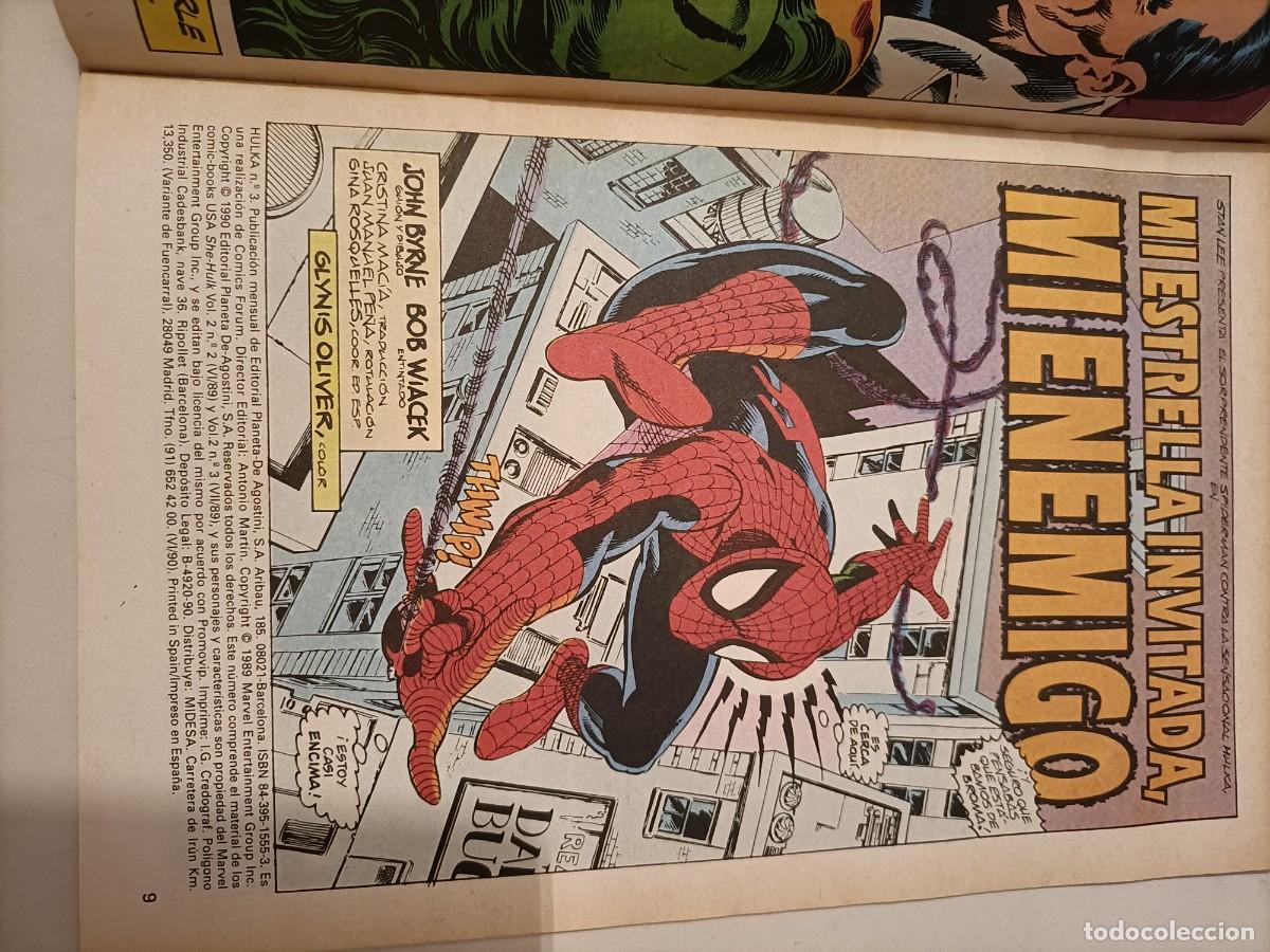 C&oacute;mics: HULKA. N&ordm; 3. MARVEL C&Oacute;MICS. C&Oacute;MICS FORUM. 1990 - Foto 2