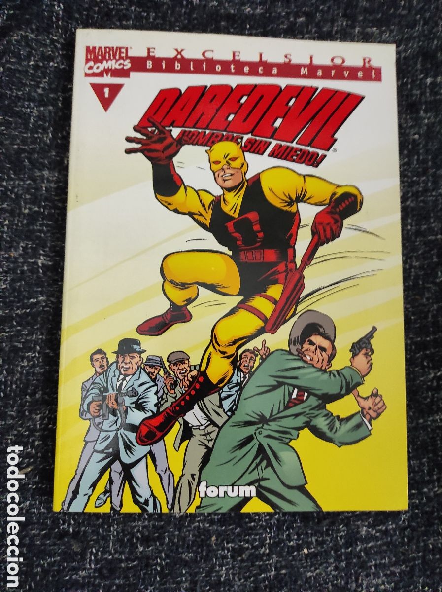C&oacute;mics: EXCELSIOR BIBLIOTECA MARVEL - DAREDEVIL N&ordm; 1 -ED. FORUM - Foto 1