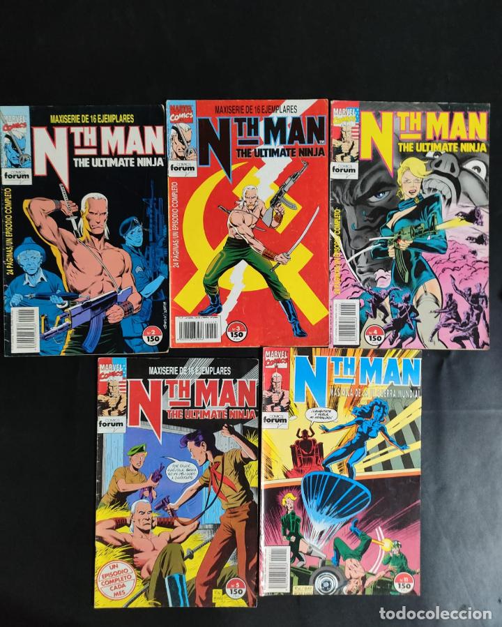 C&oacute;mics: NTHMAN THE ULTIMATE NINJA NUMERO 2,3,4,5,11 - Foto 1