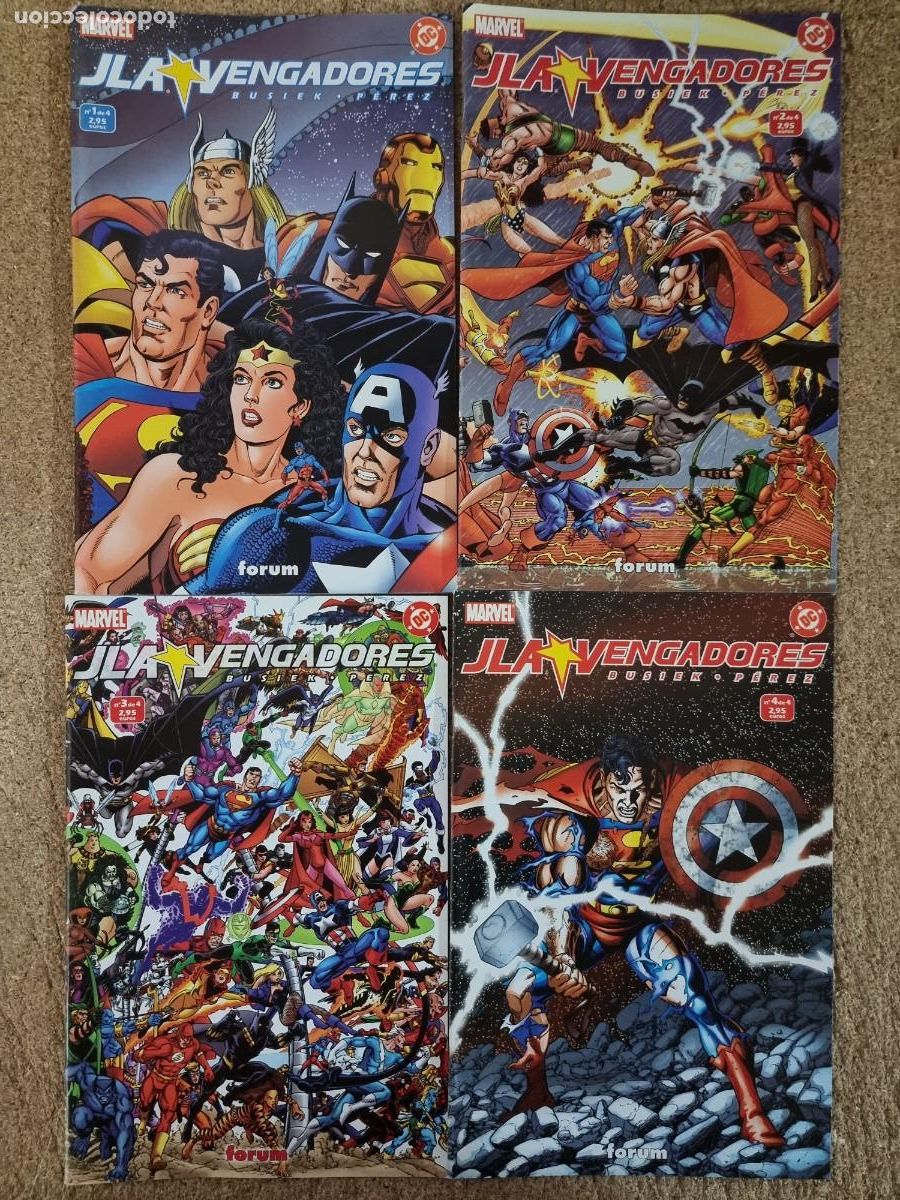 C&oacute;mics: JLA Vengadores.Completa 4 Comics.DC.Marvel.Forum - Foto 1