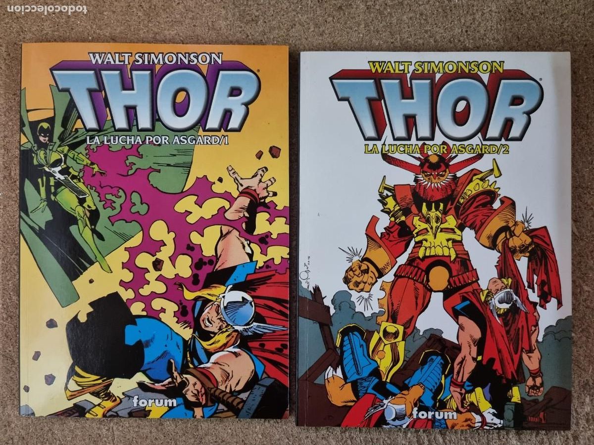 C&oacute;mics: Thor.La Lucha por Asgard.Completa 2 Tomos..Marvel.Forum - Foto 1