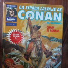 Cómics: SUPER CONAN, LA ESPADA SALVAJE DE CONAN Nº 5. CONAN EL NÓMADA. 2ª ED. 1990