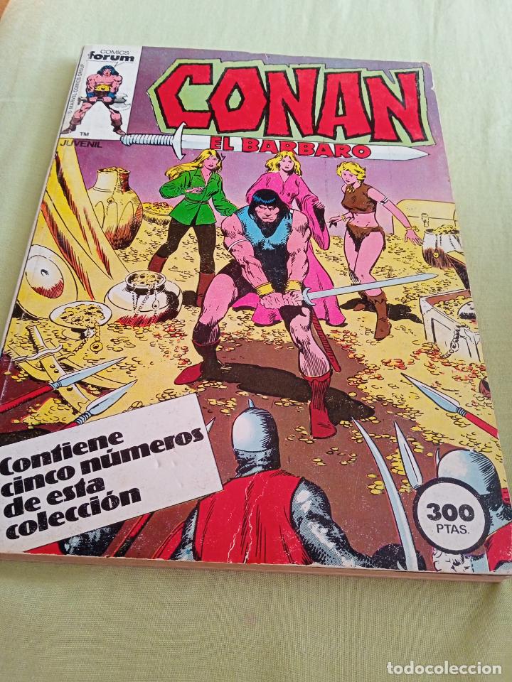 C&oacute;mics: Conan el b&aacute;rbaro contiene cinco n&uacute;meros - Foto 1
