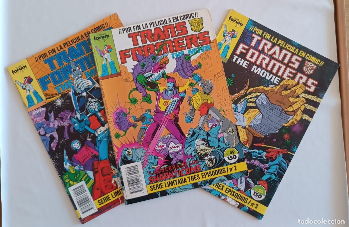 C&oacute;mics: Transformers n&uacute;m. 48-49-50 - The movie - Completa - Foto 1