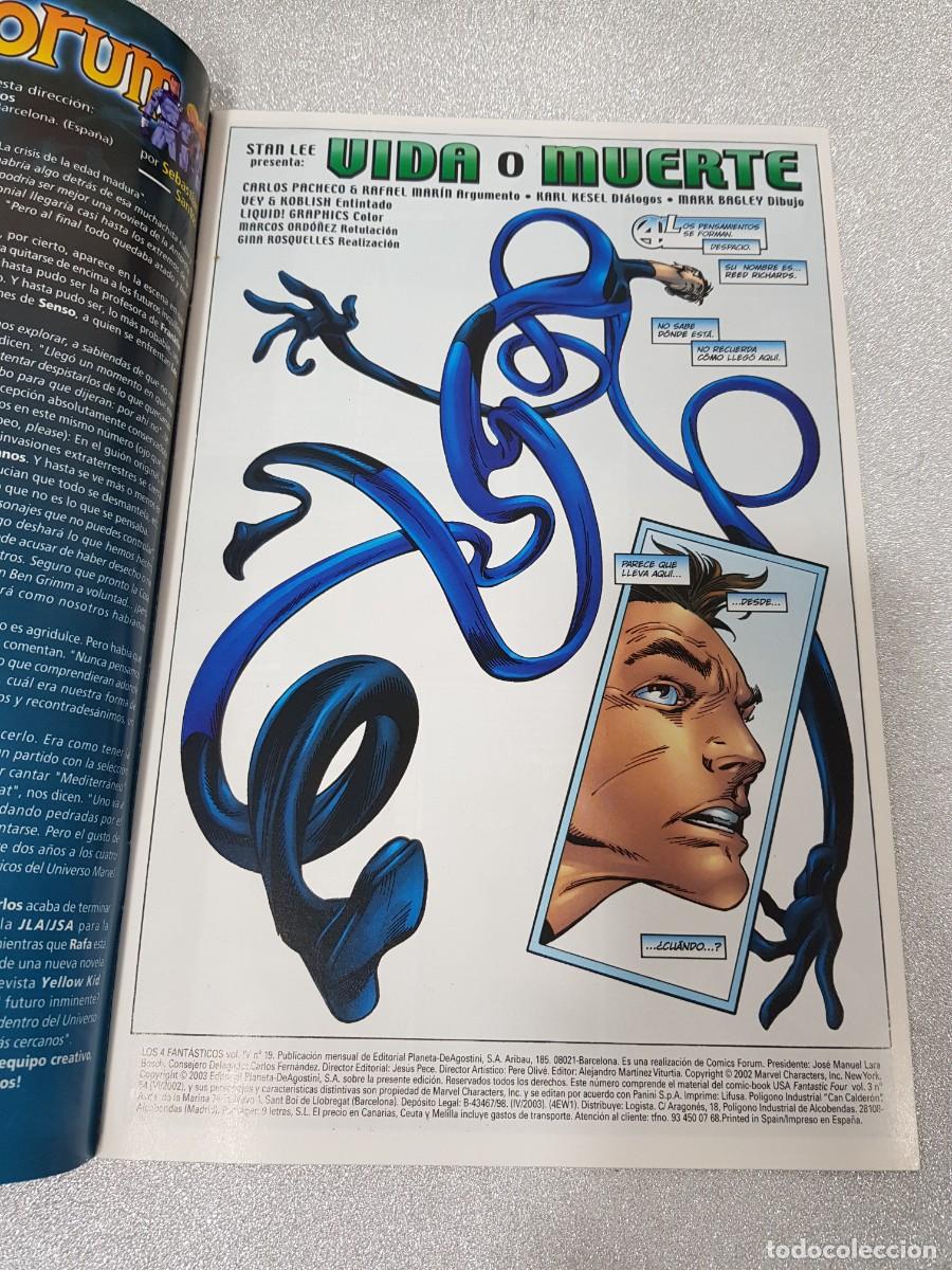 C&oacute;mics: LOS 4 FANTASTICOS FORUM MARVEL COMICS FORUM 19 - Foto 2