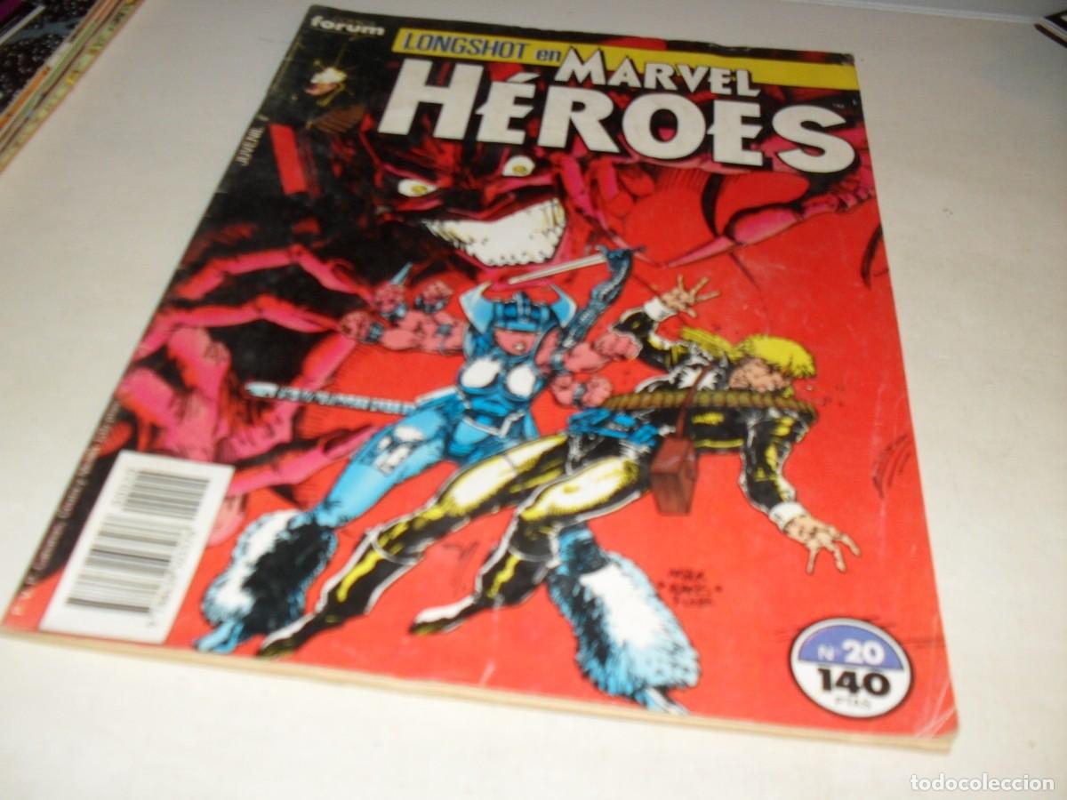 C&oacute;mics: MARVEL HEROES 20 LONGSHOT,DE ARTHUR ADAMS,(DE 84),FORUM,1987 - Foto 1