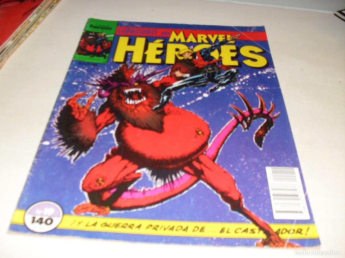 C&oacute;mics: MARVEL HEROES 19 LONGSHOT,DE ARTHUR ADAMS,(DE 84),FORUM,1987 - Foto 1