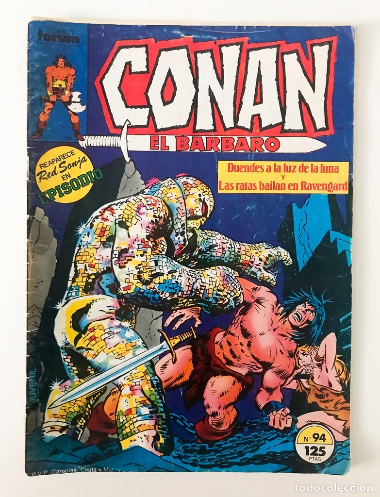 C&oacute;mics: CONAN #94 - COMICS FORUM 1986 - Foto 1