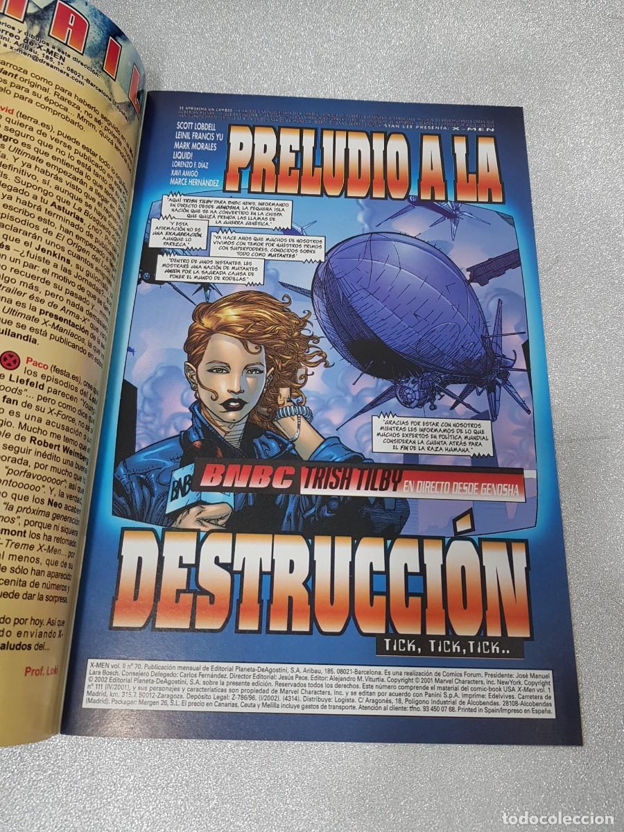 C&oacute;mics: X-MEN VISPERAS DE DESTRUCCION PRELUDIO MARVEL COMICS FORUM 70 - Foto 2