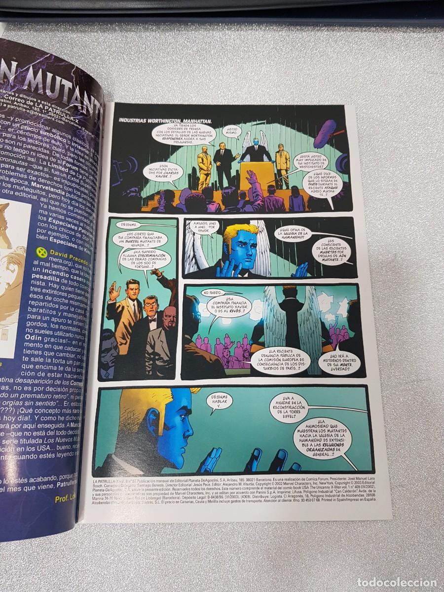 C&oacute;mics: PATRULLA X MARVEL COMICS FORUM 87 - Foto 2