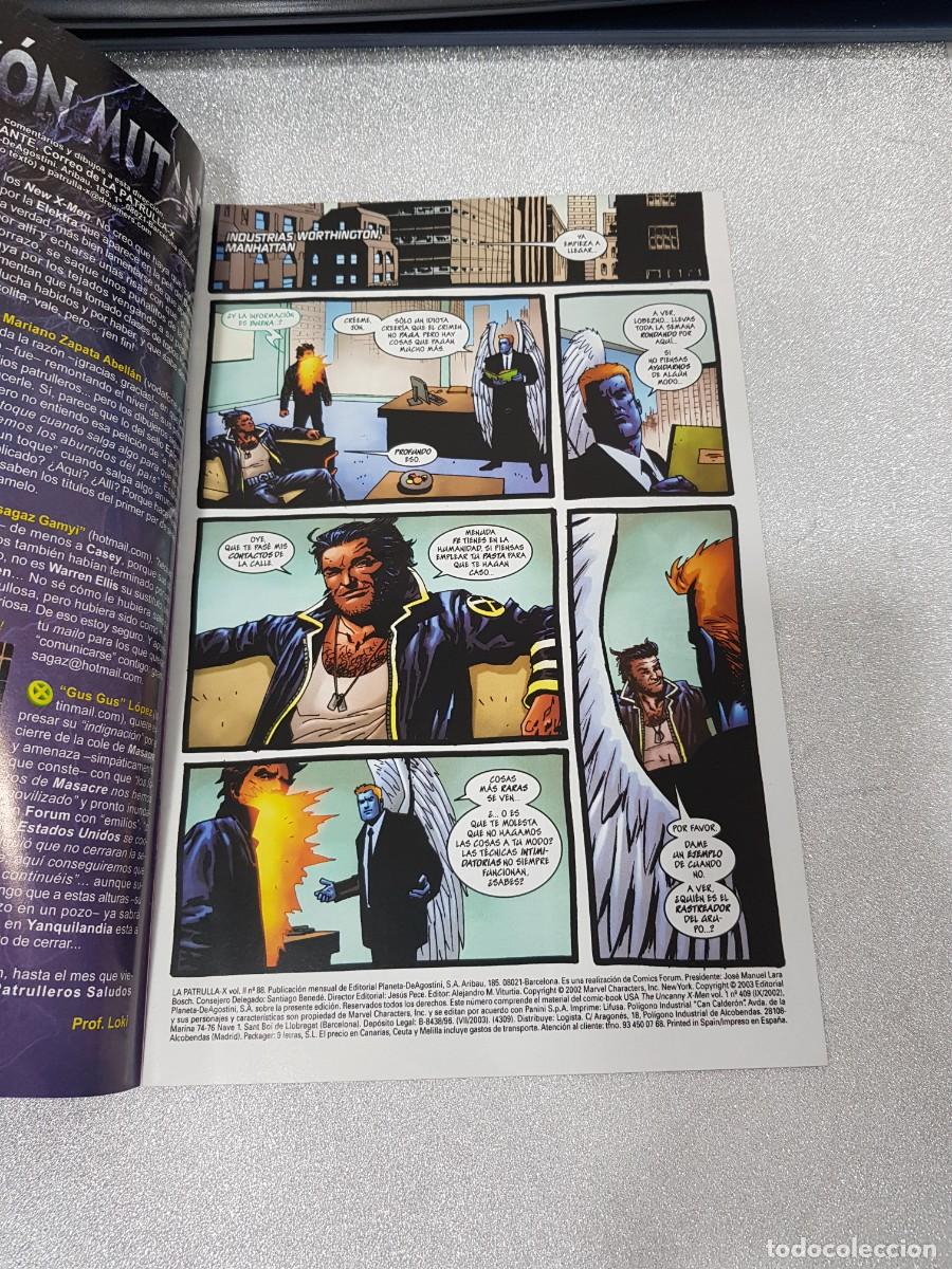 C&oacute;mics: PATRULLA X MARVEL COMICS FORUM 88 - Foto 2