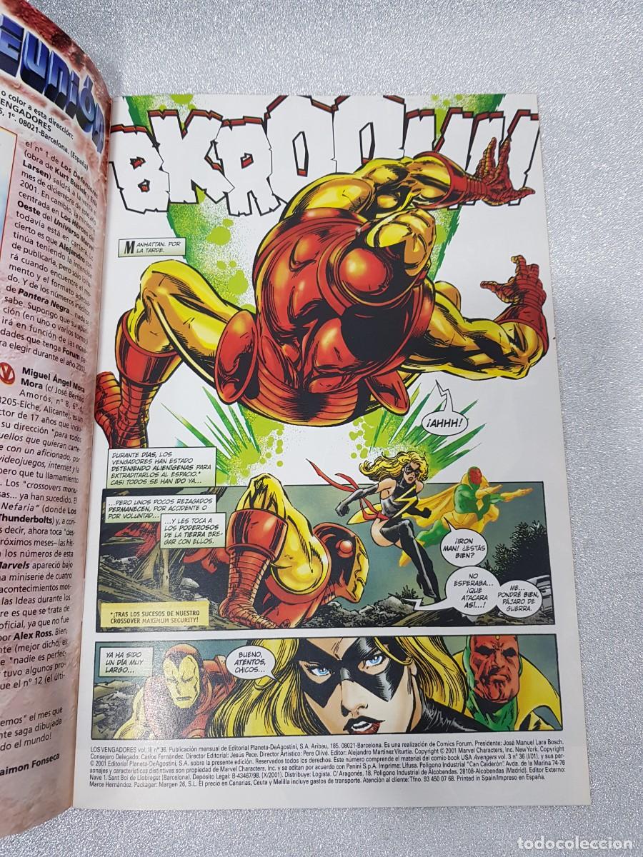 C&oacute;mics: LOS VENGADORES MARVEL COMICS FORUM 36 - Foto 2