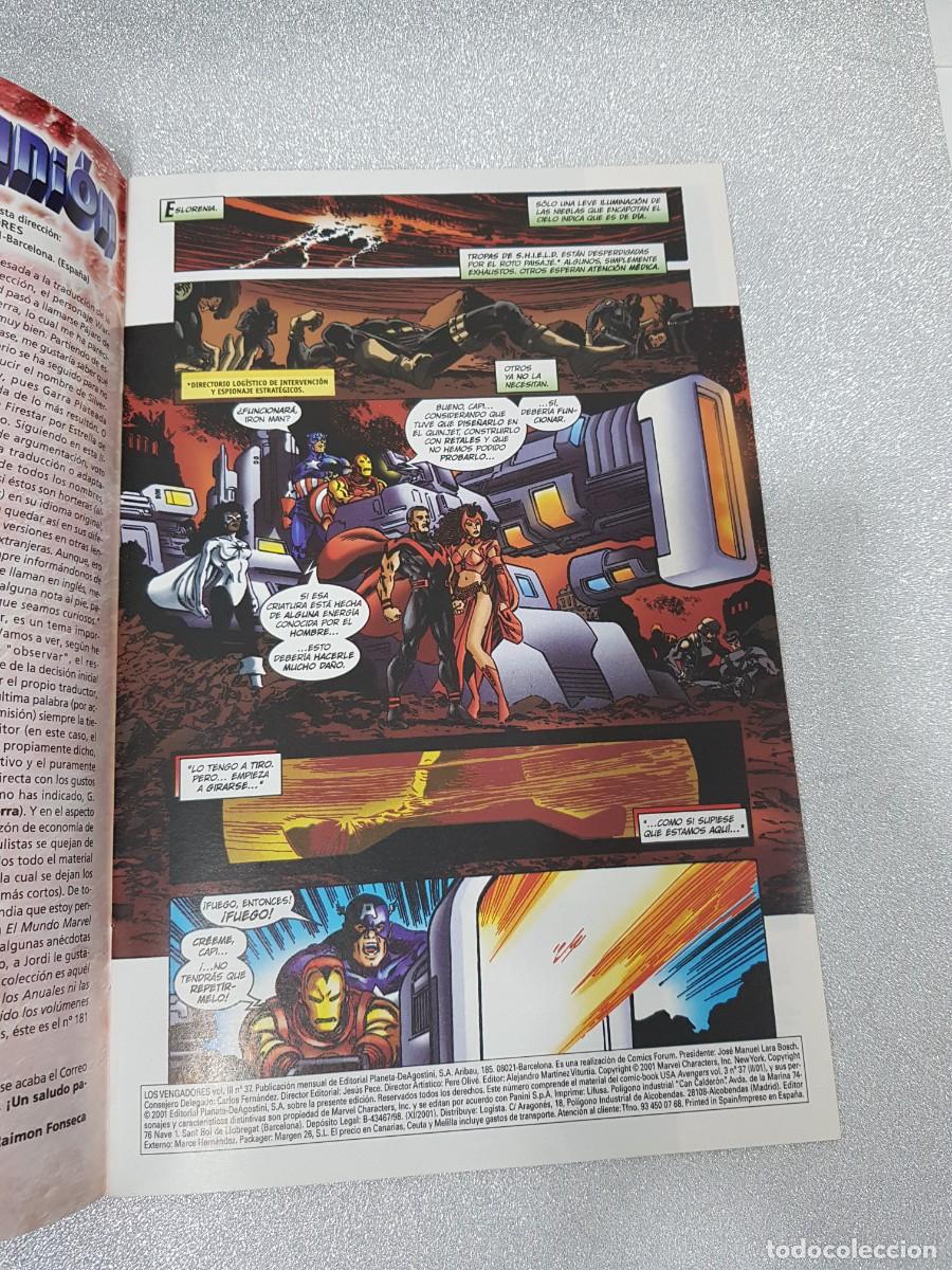 C&oacute;mics: LOS VENGADORES MARVEL COMICS FORUM 37 - Foto 2