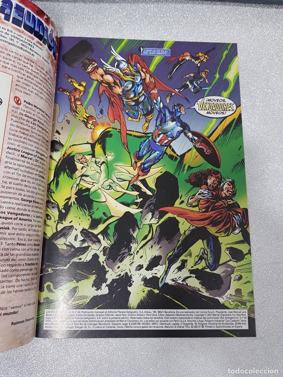 C&oacute;mics: LOS VENGADORES MARVEL COMICS FORUM 40 - Foto 2