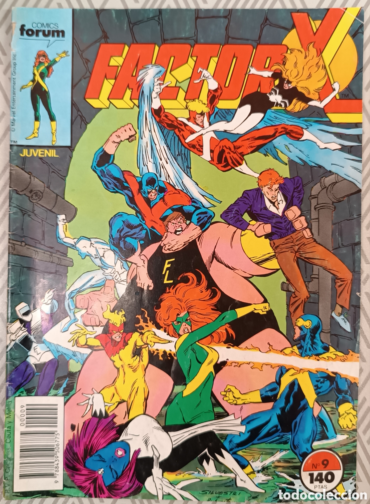 C&oacute;mics: Factor-X Vol. 1 (1988-1995) n&uacute;m. 9 - Foto 1