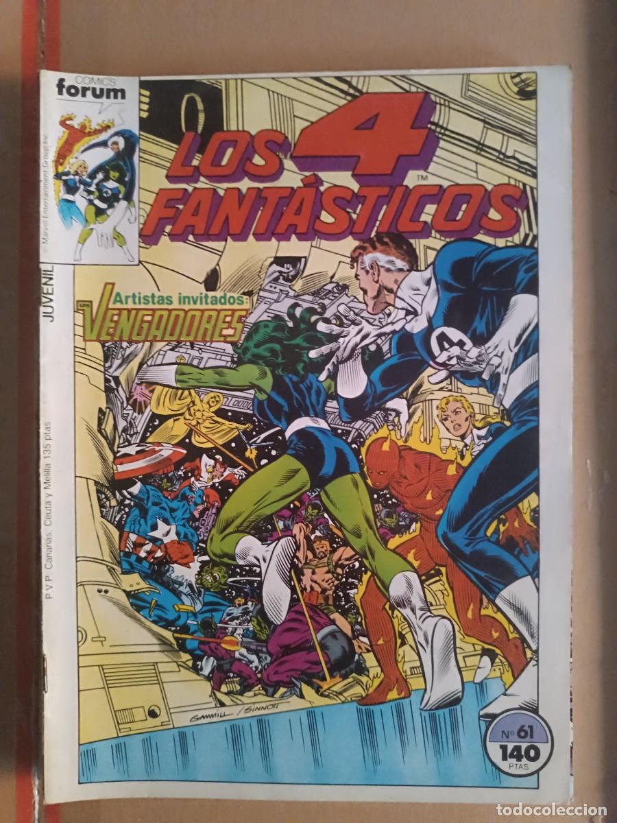 C&oacute;mics: LOS 4 FANT&Aacute;STICOS 61 VOL 1 FORUM - Foto 1