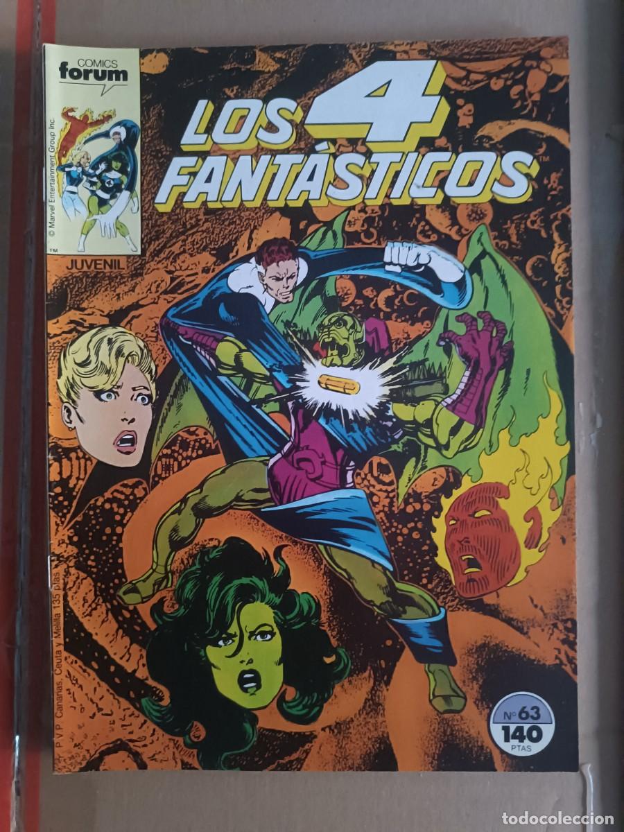 C&oacute;mics: LOS 4 FANT&Aacute;STICOS 63 VOL 1 FORUM - Foto 1