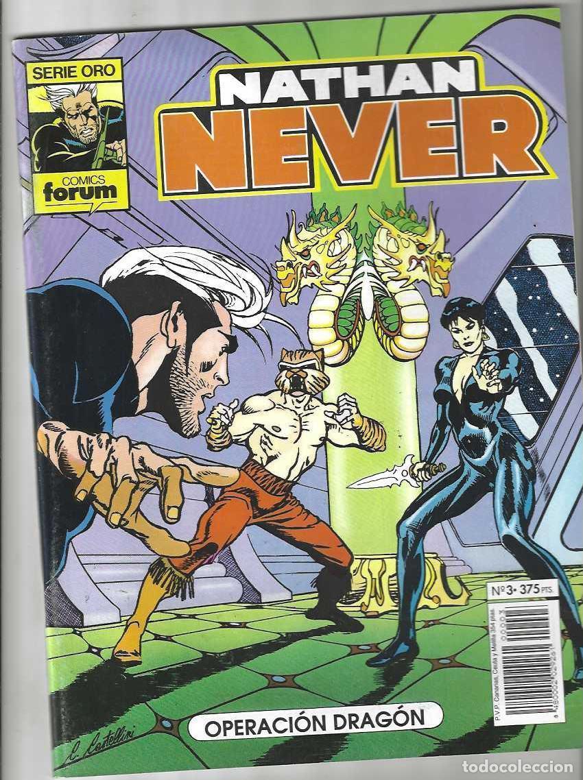 C&oacute;mics: NATHAN NEVER N&ordm; 3 - OPERACI&Oacute;N DRAGON - GRAPA FORUM - COMO NUEVO - Foto 1
