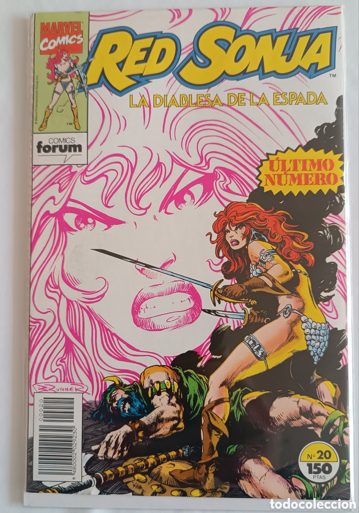 C&oacute;mics: Red Sonja n&uacute;m. 20 (&Uacute;ltimo n&uacute;mero) - MUY BUEN ESTADO - Foto 1