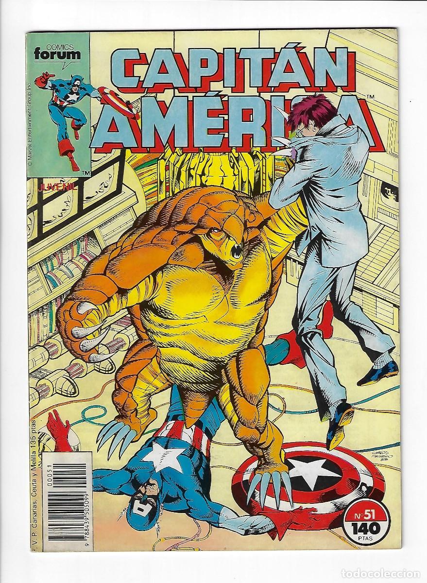 C&oacute;mics: Planeta. Forum. Capit&aacute;n Am&eacute;rica vol1. 51. - Foto 1