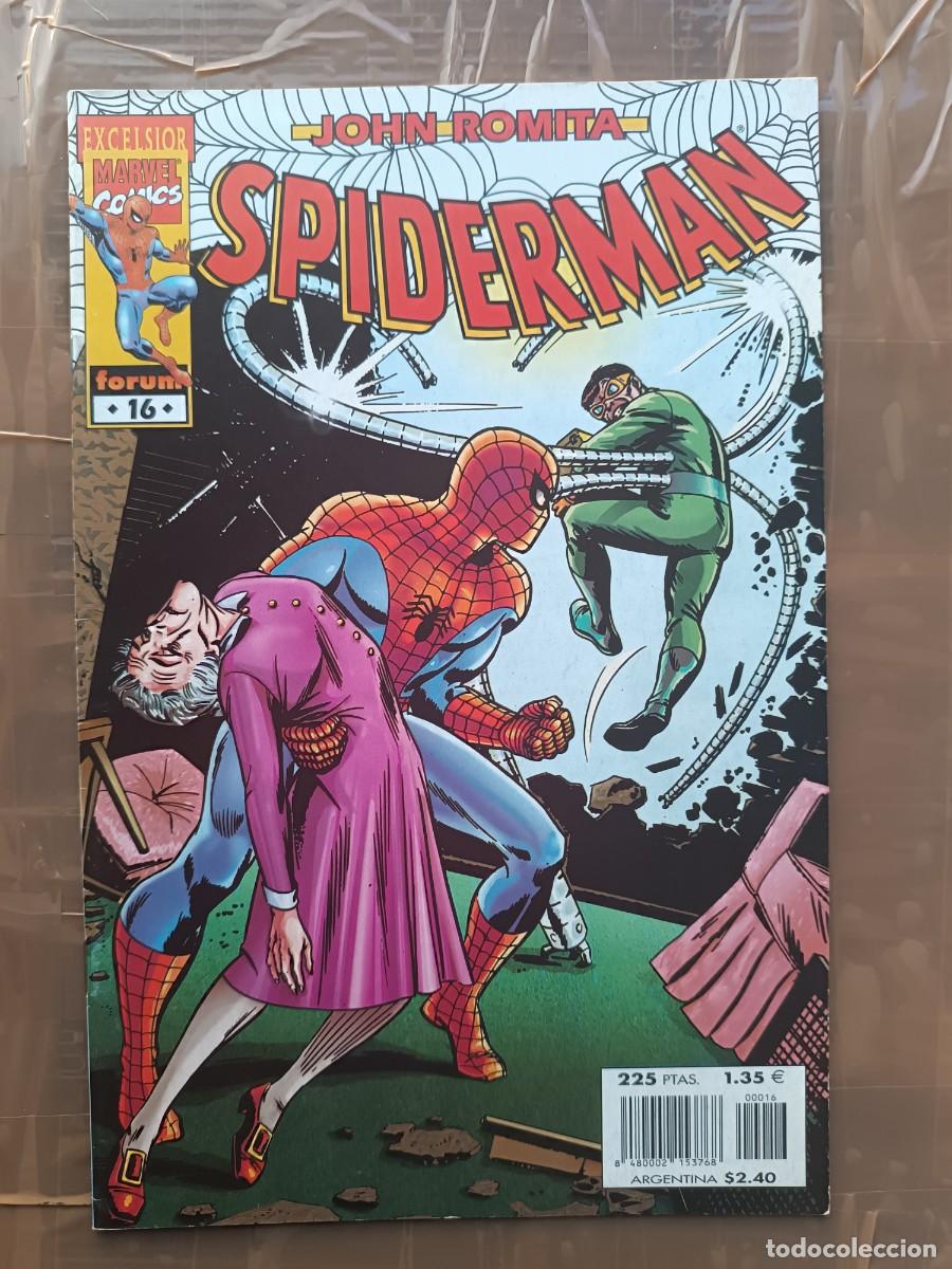 C&oacute;mics: EXCELSIOR MARVEL JOHN ROMITA SPIDERMAN 16 FORUM CON POSTER - Foto 1