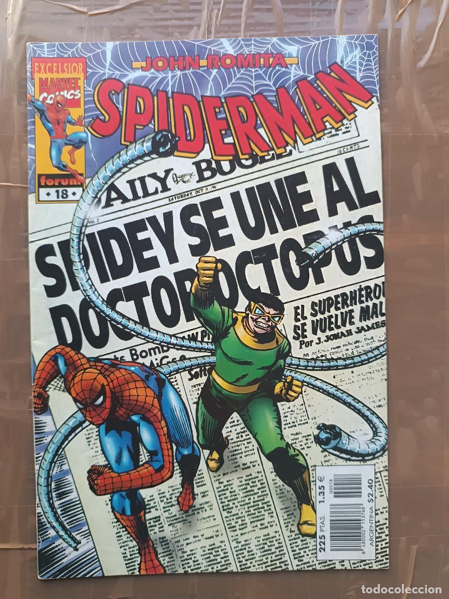 C&oacute;mics: EXCELSIOR MARVEL JOHN ROMITA SPIDERMAN 18 FORUM CON POSTER - Foto 1