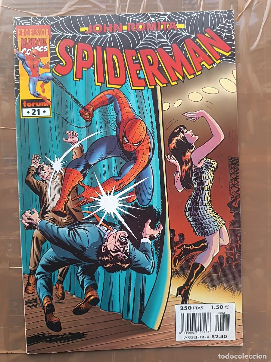 C&oacute;mics: EXCELSIOR MARVEL JOHN ROMITA SPIDERMAN 21 FORUM CON POSTER - Foto 1