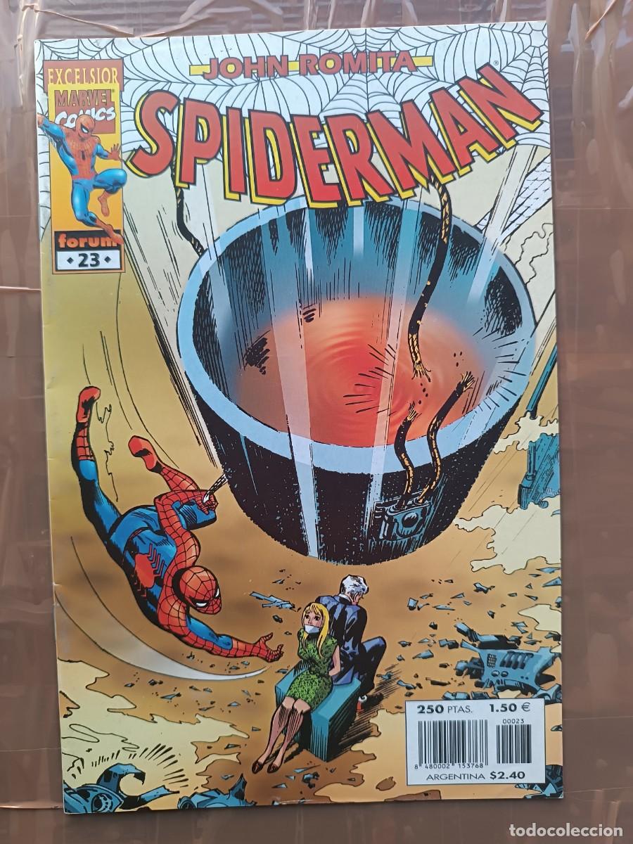 C&oacute;mics: EXCELSIOR MARVEL JOHN ROMITA SPIDERMAN 23 FORUM CON POSTER - Foto 1
