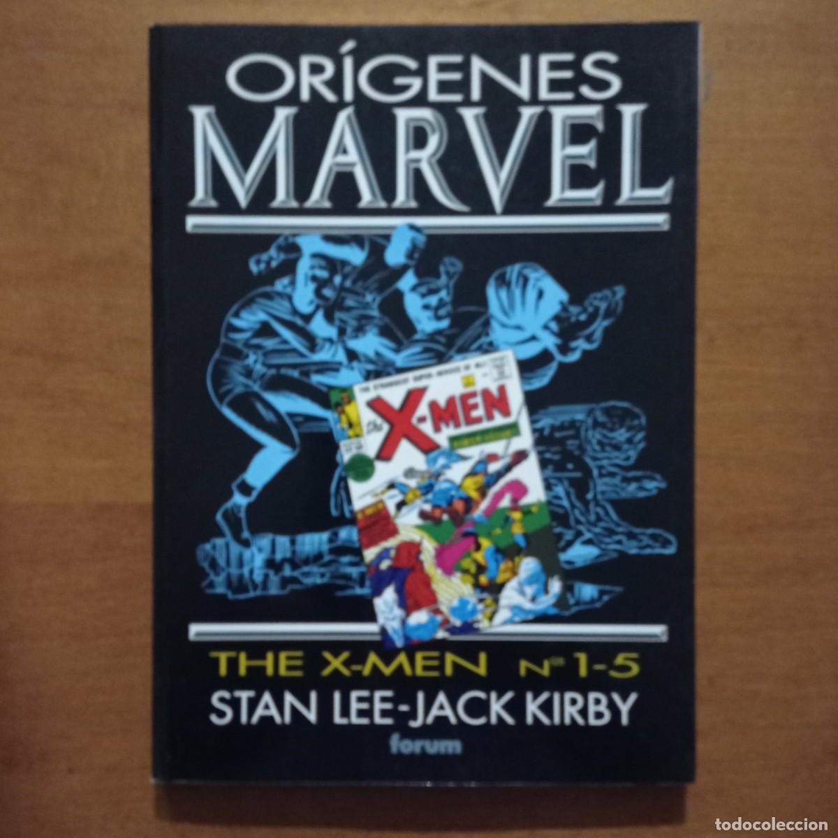 C&oacute;mics: ORIGENES MARVEL. THE X-MEN. 1 -5. FORUM - Foto 1