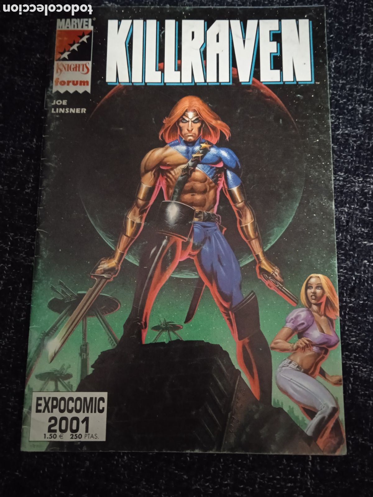 C&oacute;mics: KILLRAVEN , n&uacute;mero extra - aventura completa - Foto 1