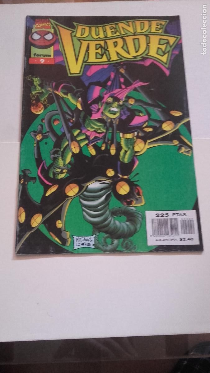 C&oacute;mics: DUENDE VERDE- N&ordm; 9 - &iexcl;En la zona...! - Marzo 1997 - FORUM -