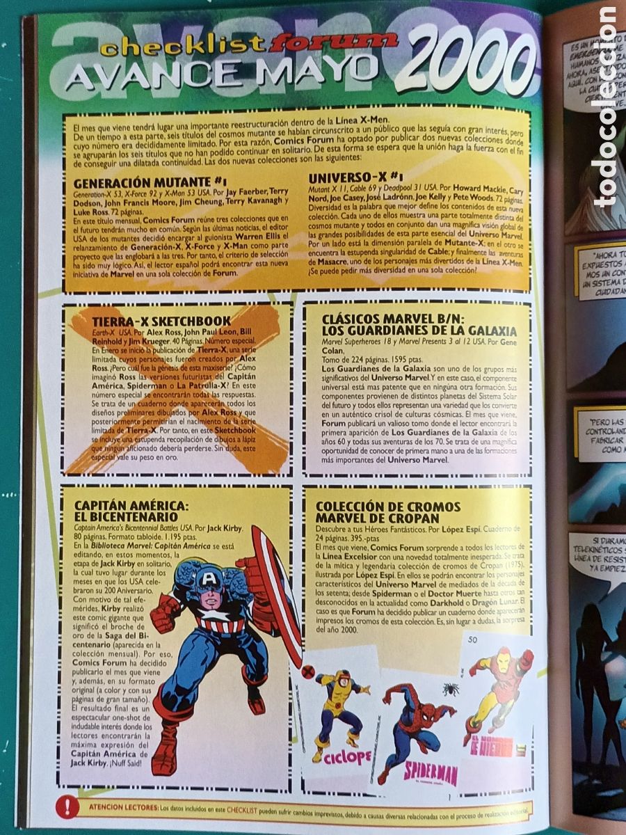 C&oacute;mics: Marvel Knights Inhumanos vol 1 N&deg; 8 FORUM - MARVEL 2000 - Foto 4