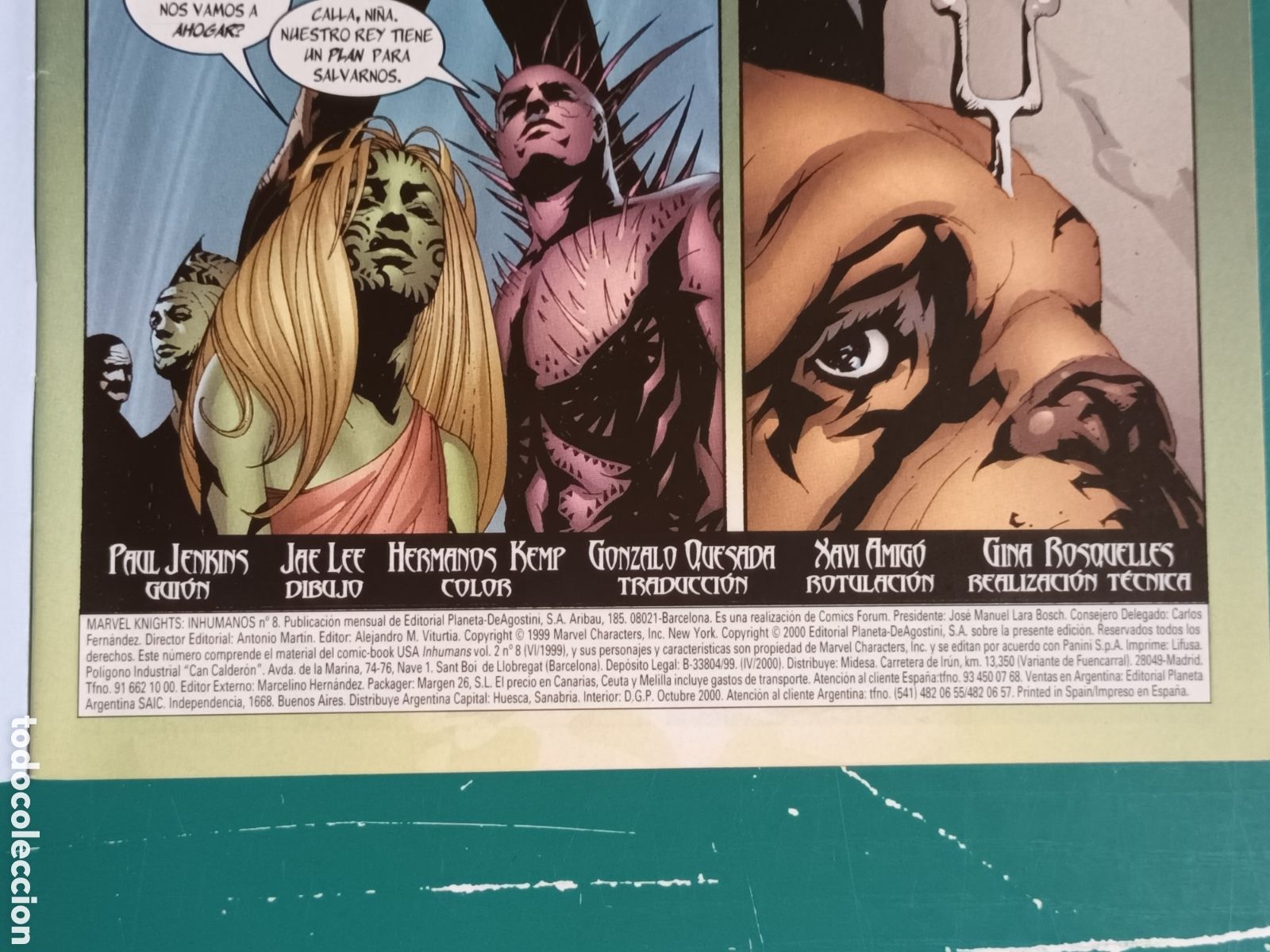 C&oacute;mics: Marvel Knights Inhumanos vol 1 N&deg; 8 FORUM - MARVEL 2000 - Foto 2