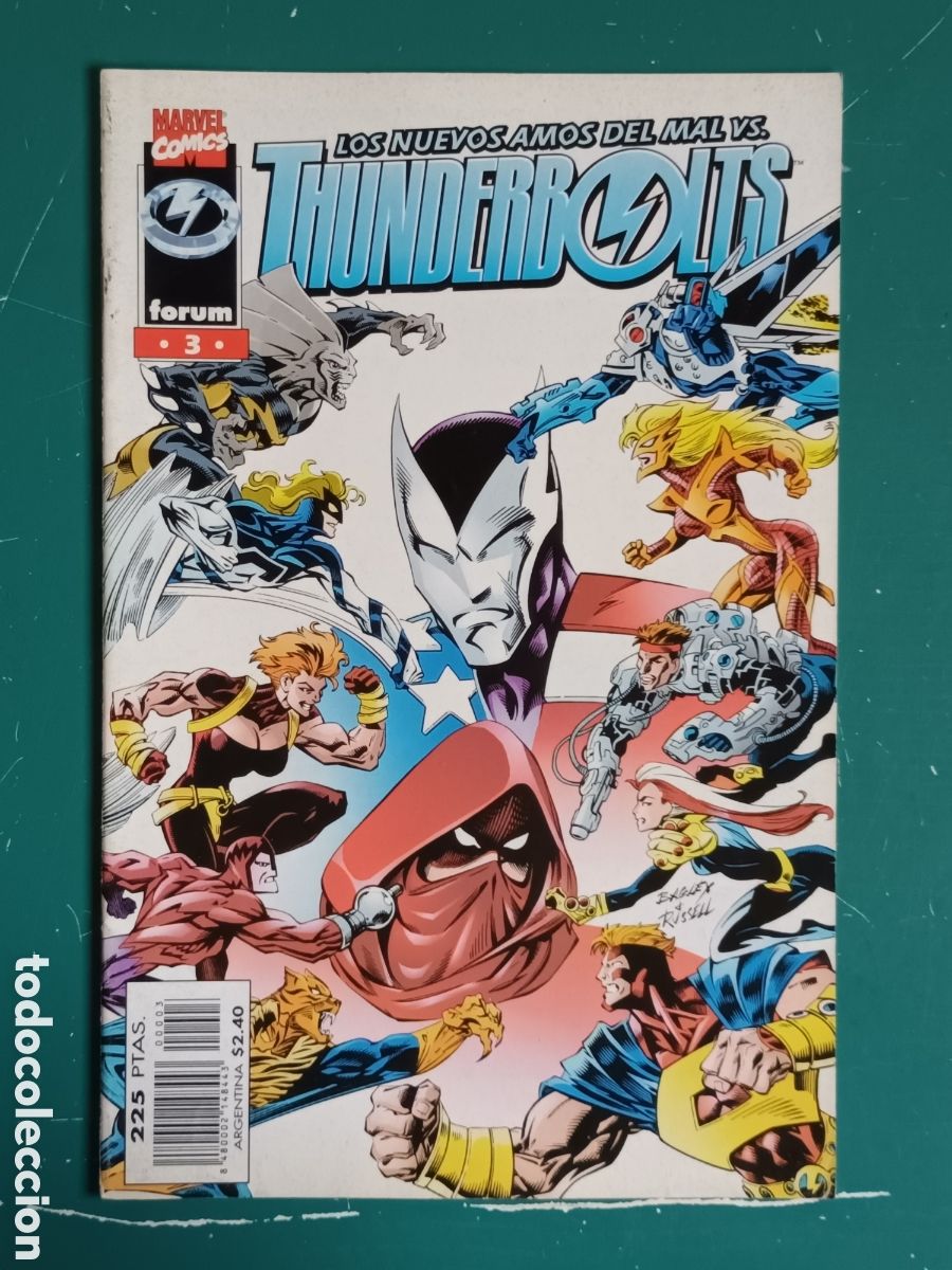 C&oacute;mics: Thunderbolts vol 1 N&deg; 3 FORUM - MARVEL 1998 Viuda Negra - Foto 1