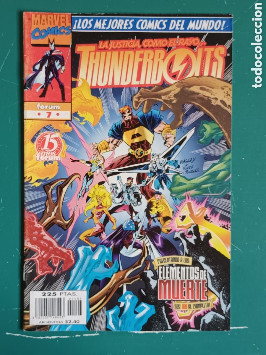 C&oacute;mics: Thunderbolts vol 1 N&deg; 7 FORUM - MARVEL 1998 - Foto 1
