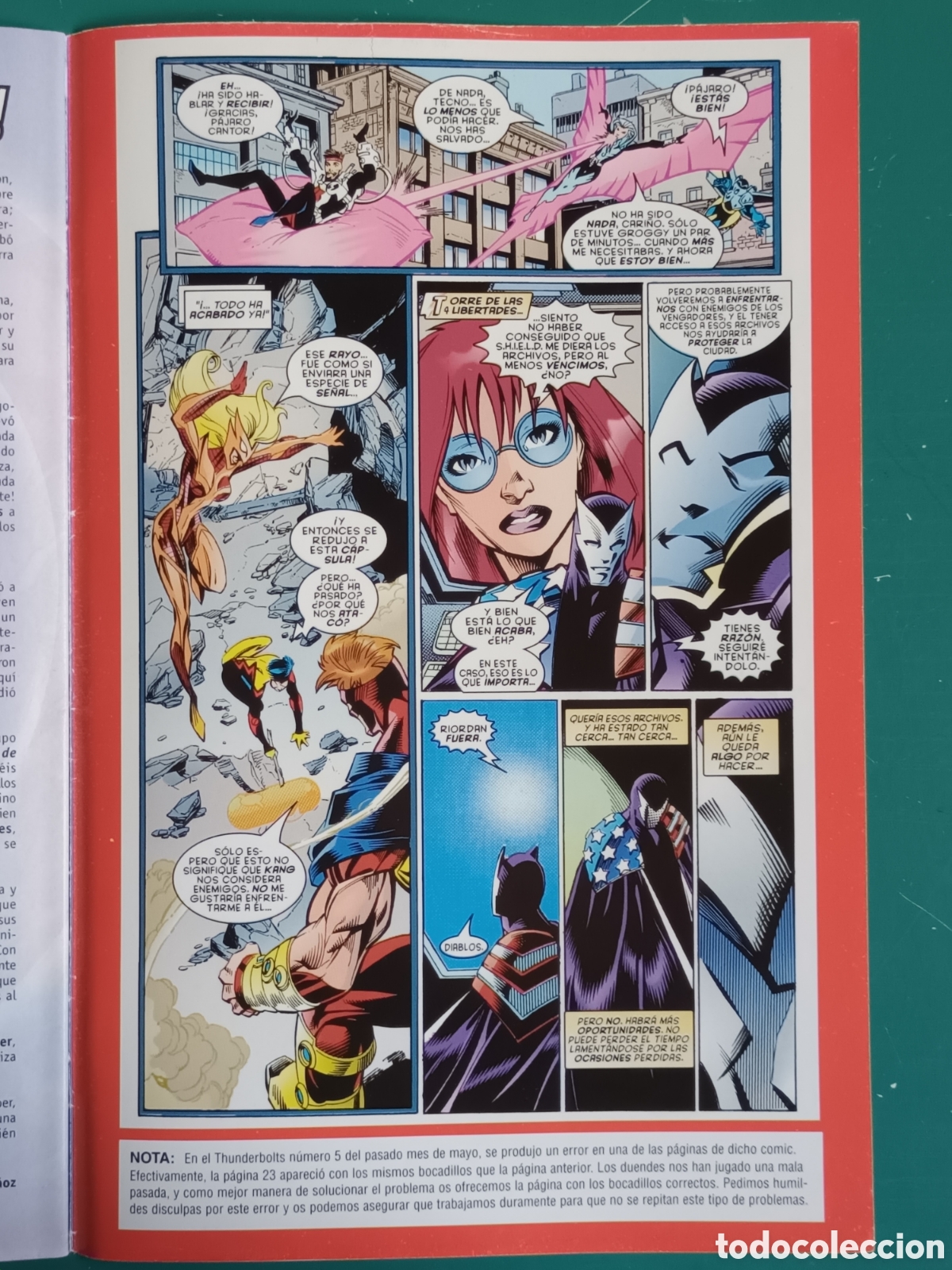 C&oacute;mics: Thunderbolts vol 1 N&deg; 7 FORUM - MARVEL 1998 - Foto 3