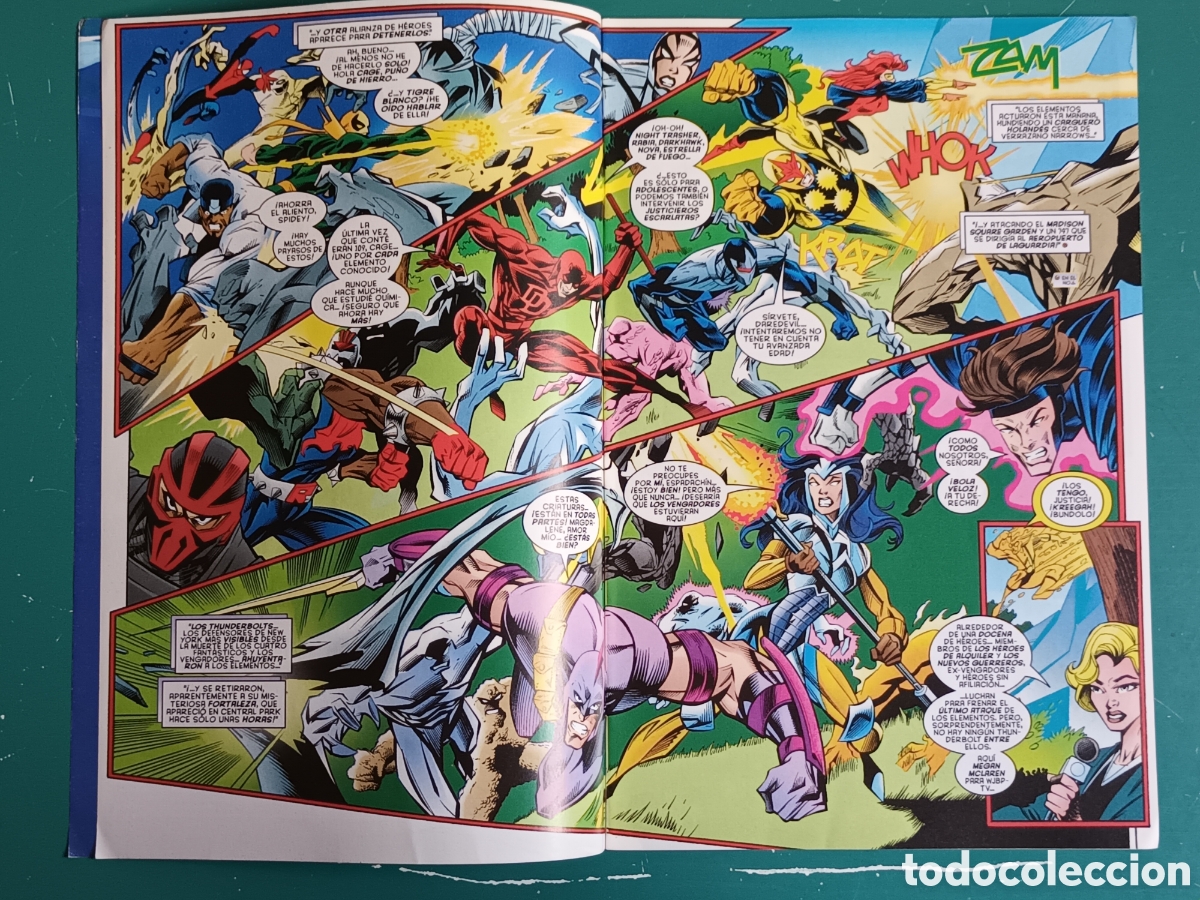 C&oacute;mics: Thunderbolts vol 1 N&deg; 8 FORUM - MARVEL 1998 Spiderman Daredevil - Foto 3