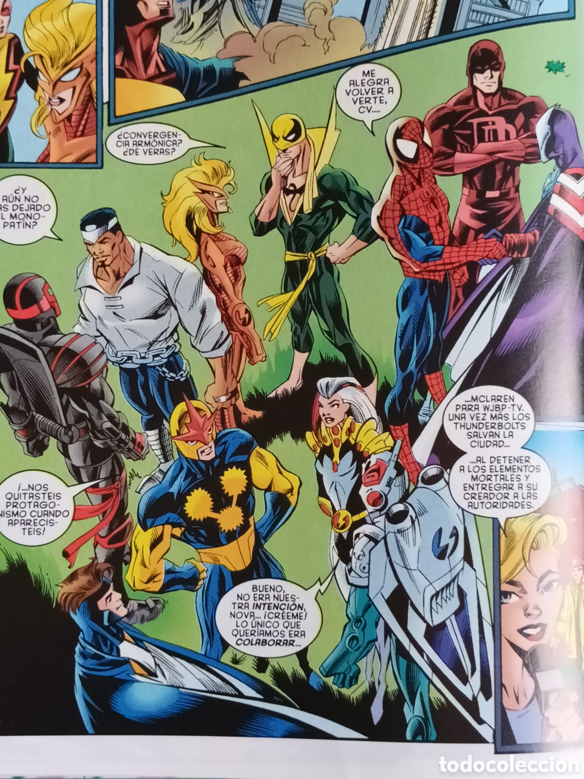 C&oacute;mics: Thunderbolts vol 1 N&deg; 8 FORUM - MARVEL 1998 Spiderman Daredevil - Foto 5